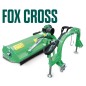 Rear-mounted mower PERUZZO FOX CROSS 1200 40 flails 3-point linkage