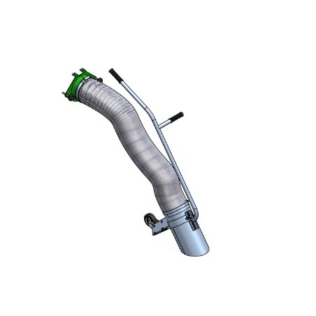 Rigid polyurethane hose diameter 200 mm length 5mt PERUZZO vacuum cleaner | Newgardenstore.eu