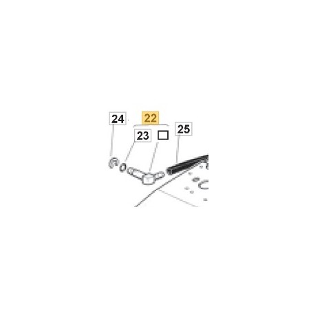 Schnellkupplung Kettensäge Modelle EURO 40 45 STIGA 8748390 | Newgardenstore.eu