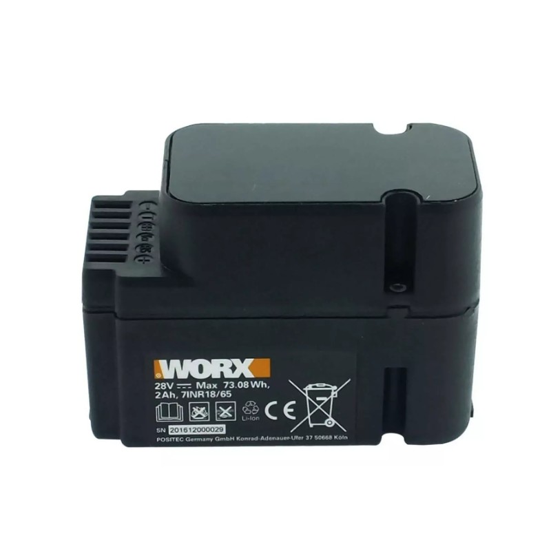 Batteria al litio 2.0 Ah 28 V WA3225 ORIGINALE WORX robot rasaerba WG796E.1