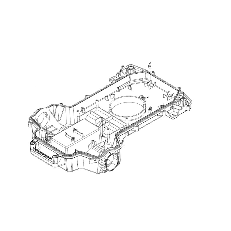 Scocca di base ORIGINALE WORX robot rasaerba WG792E