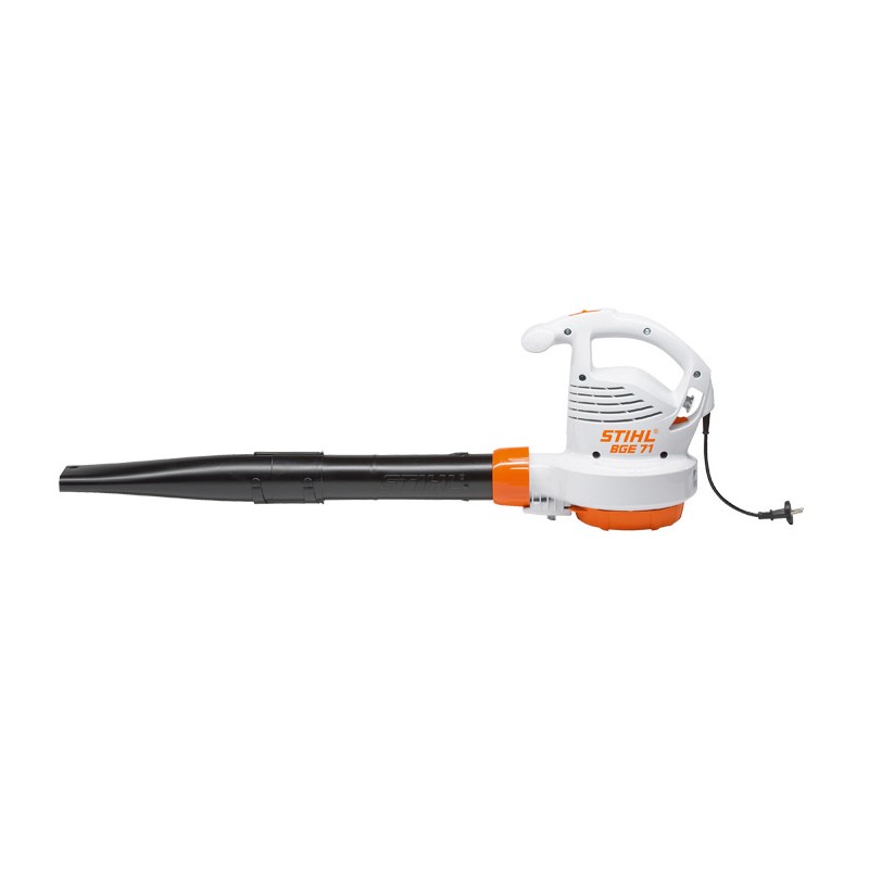 Soffiatore elettrico STIHL BGE71 230 V 1.1 kW velocita' dell'aria 66 m/s