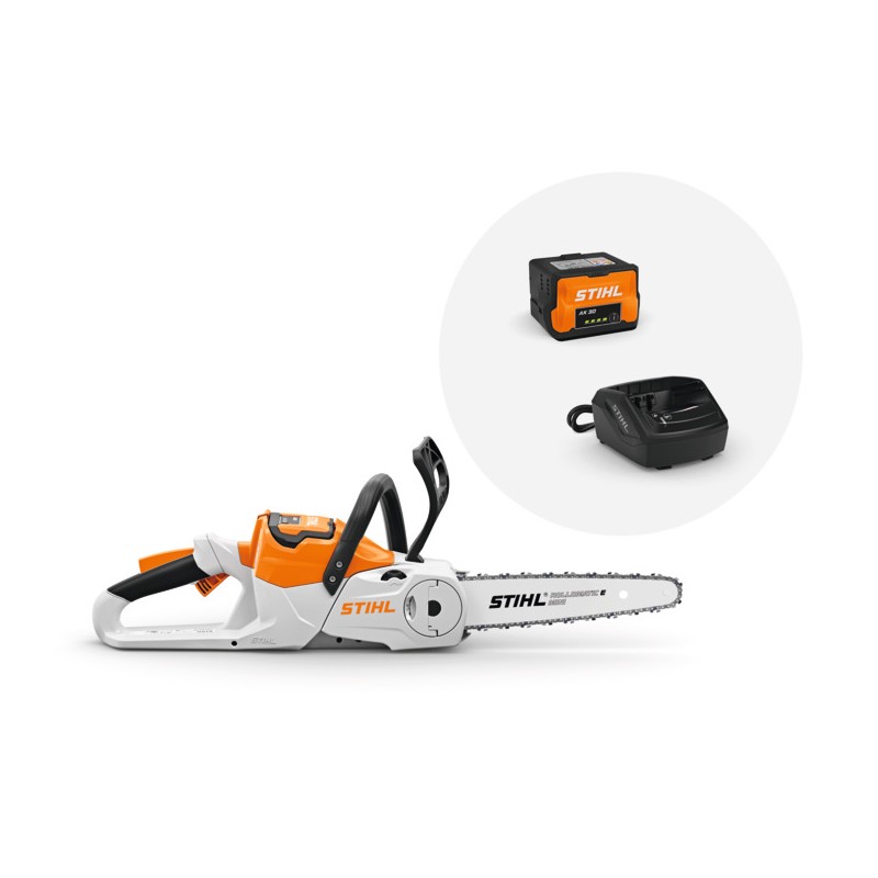 STIHL MSA 70 C-B 36V cordless chainsaw with 30 cm bar, chain and bar cover