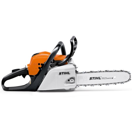 STIHL MS 211 35.2 cc petrol chainsaw with chain bar and bar cover