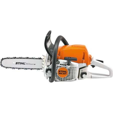 STIHL MS 231 42.6 cc petrol chainsaw with chain bar and bar cover | Newgardenstore.eu