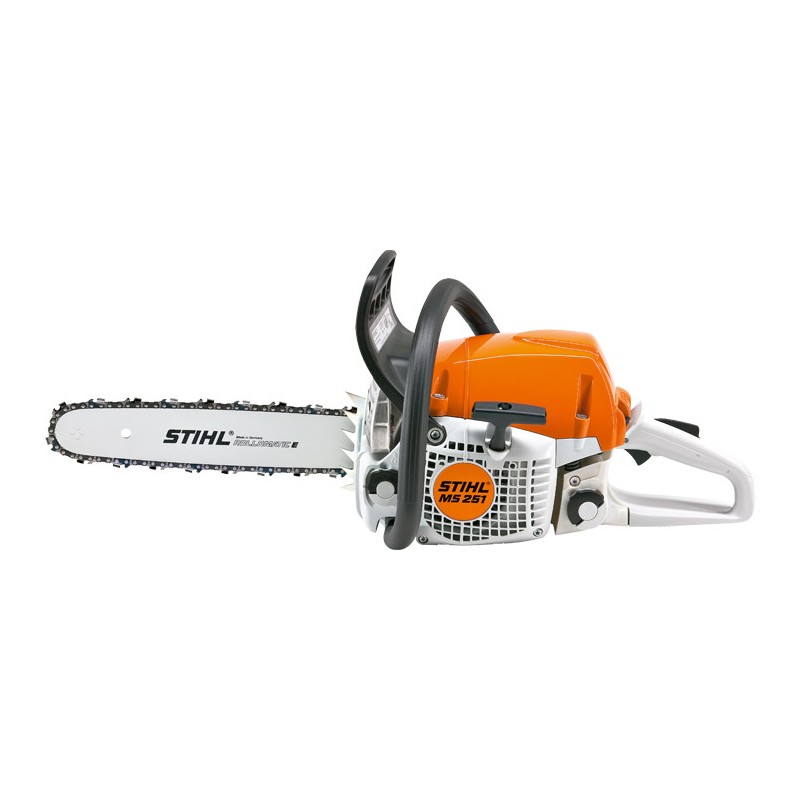 STIHL MS251 45.6 cc professional chainsaw with chain bar and bar cover