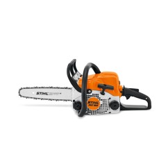 STIHL MS180 31.8 cc professional chainsaw with chain bar and bar cover