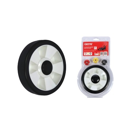 Universal wheel diameter 200 mm for lawnmowers with adaptors 1/2 - 3/8 - 9/16 | Newgardenstore.eu