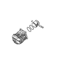 Cylindre à piston de 40 mm de diamètre ORIGINAL STIHL modèles MS210 11450201202 | Newgardenstore.eu