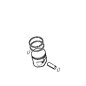 Piston de 47 mm de diamètre modèles MS311 ORIGINAL STIHL 11400302009