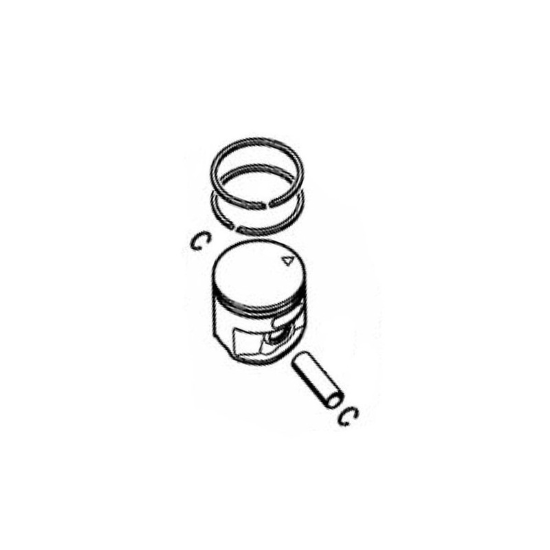 ORIGINAL STIHL model MS261 chainsaw piston 11410302031