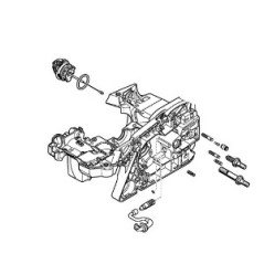 Carcasa motor motosierra modelos MS311 MS391 ORIGINAL STIHL 11400203004