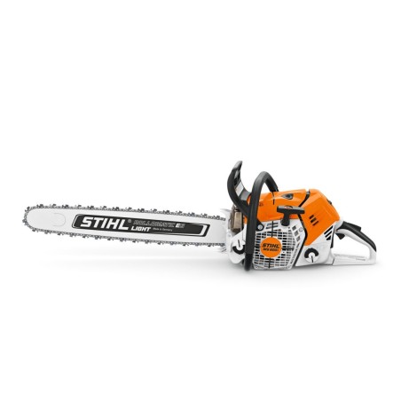 STIHL MS 500i 79 cc petrol chainsaw with chain bar and bar cover