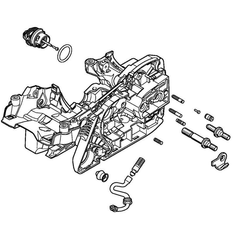 ORIGINAL STIHL MS271 Motorsäge Motorgehäuse 11410203019