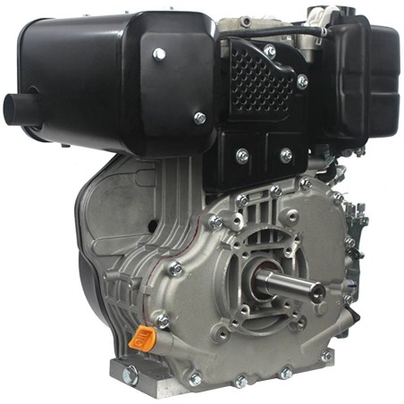 Motor diesel completo LONCIN 25x80 349cc 6,7Hp con breakaway cilíndrico horizontal