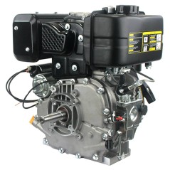Engine LONCIN cylindrical 25x80 349cc complete diesel breakaway + horizontal electric | Newgardenstore.eu