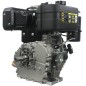 Motore LONCIN conico 23mm 441cc 9.3Hp completo diesel strappo+elettrico orizz.