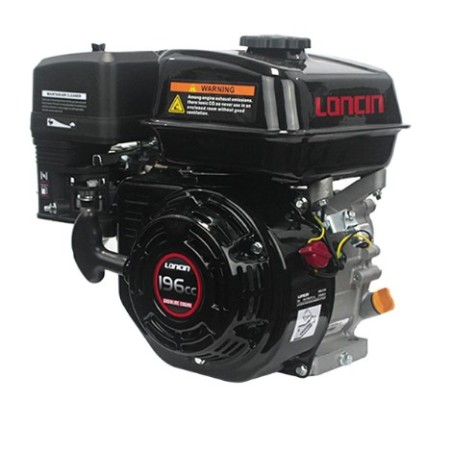 LONCIN 19x60 Hochleistungs-Zylindermotor 196cc komplett mit Benzin-Horizontal-Zugmäher