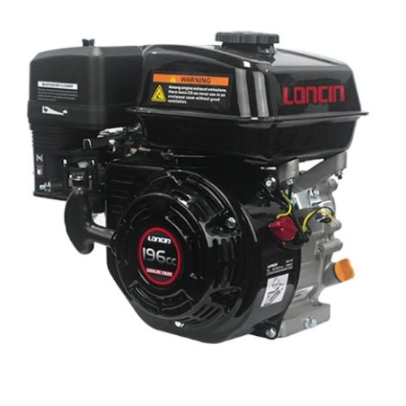 LONCIN 19x60 heavy-duty 196cc cylindrical engine complete with petrol horizontal pull mower