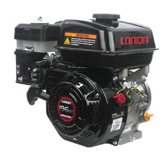 LONCIN moteur conique 23mm 196cc complet avec recul horizontal essence | Newgardenstore.eu