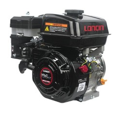 Motor cónico LONCIN de 196cc completo con gasolina de tiro horizontal