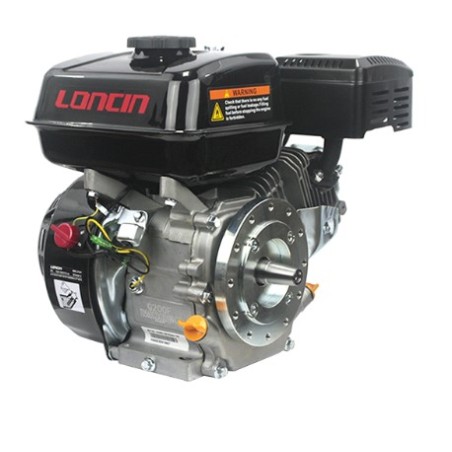 LONCIN moteur conique 23mm 196cc complet avec recul horizontal essence