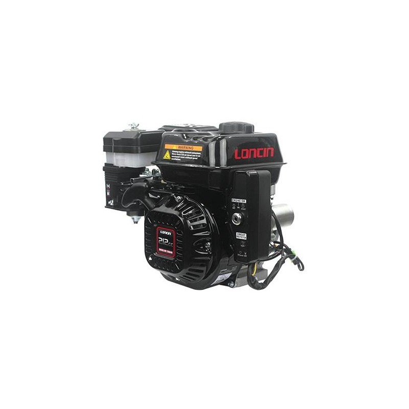 LONCIN Moteur conique 23mm 212cc complet essence pull + électrique