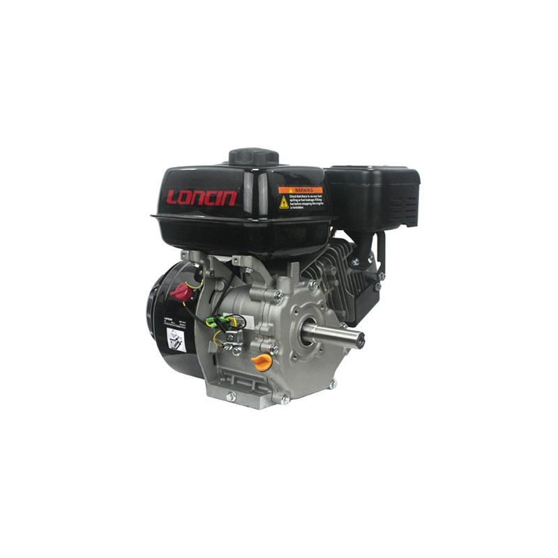 LONCIN Moteur Cylindrique 25.4x80 252cc Complet Essence Horizontal-recoil