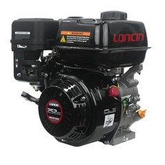 LONCIN Motor Cilíndrico 25.4x80 252cc Completo Tiro Gasolina Horizontal