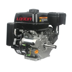 Motore LONCIN cilindrico 25.4x80 252cc 7Hp completo benzina strappo + elettrico