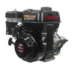 Motore LONCIN conico 23mm 252cc completo benzina a strappo+elettrico | Newgardenstore.eu