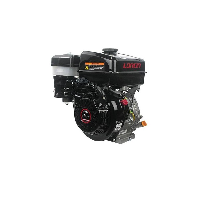 LONCIN Motor konisch 23mm 270cc komplett horizontal rückspulbar Benzin