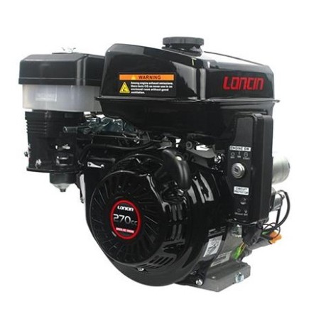 LONCIN motor cónico 23mm 270cc completo gasolina + eléctrico | Newgardenstore.eu