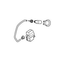 Chainsaw control unit models MS462 ORIGINAL STIHL 11424004705 | Newgardenstore.eu