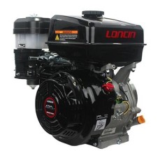 LONCIN Motor konisch 23mm 420cc 12.3 Hp komplett Benzin horizontal Rückstoßmotor | Newgardenstore.eu