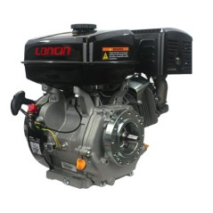 LONCIN Motor konisch 23mm 420cc 12.3 Hp komplett Benzin horizontal Rückstoßmotor | Newgardenstore.eu