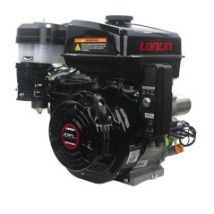 LONCIN motor cónico 23mm 420cc 12.3 Hp completo gasolina retroceso+eléctrico | Newgardenstore.eu