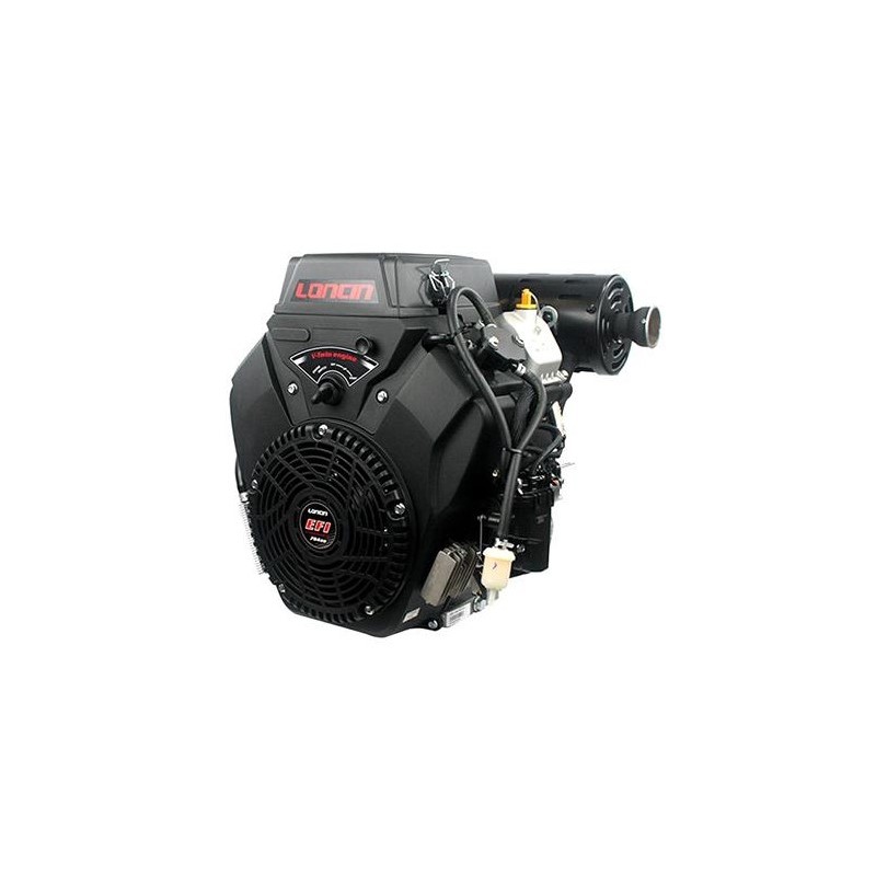 LONCIN engine cylindrical 25.4x80 764cc complete petrol twin-cylinder electric