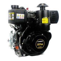 LONCIN Motor konisch 23mm 227cc komplett Diesel Horizontalmäher | Newgardenstore.eu