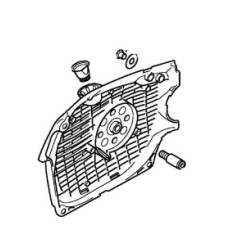 Carenatura ventola motosega modelli MS462 ORIGNALE STIHL 11420801800