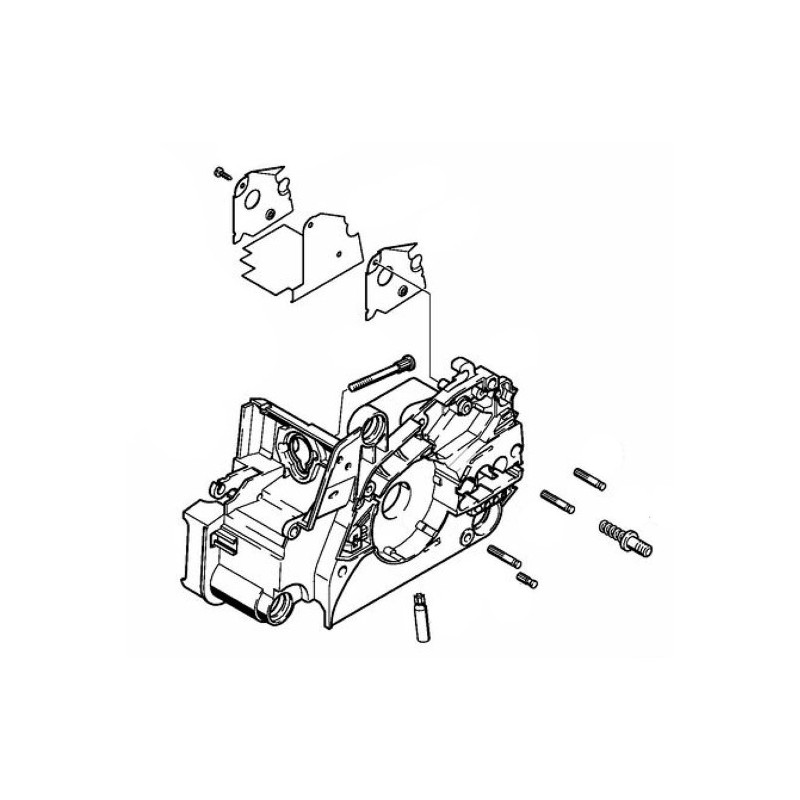 Boîtier moteur tronçonneuse modèles MS170 ORIGINAL STIHL 11300203033