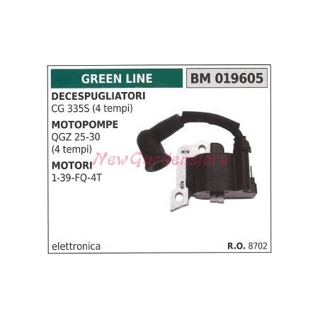 Bobine accensione GREEN LINE decespugliatori CG 335S (4 tempi) motopompe QGZ2530 | Newgardenstore.eu