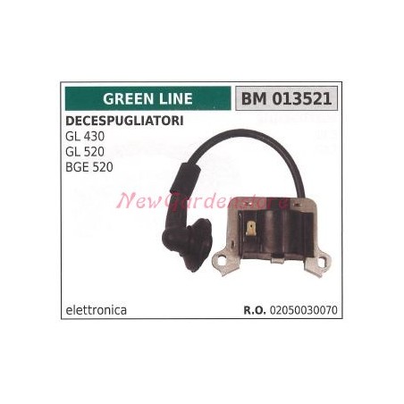 bobinas de encendido GREEN LINE para desbrozadoras gl 430 52 bge 520 013521 | Newgardenstore.eu