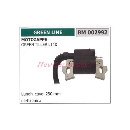 Bobine accensione GREEN LINE per motozappe green tiller l140 lunghezza cavo 250mm 002992 | Newgardenstore.eu