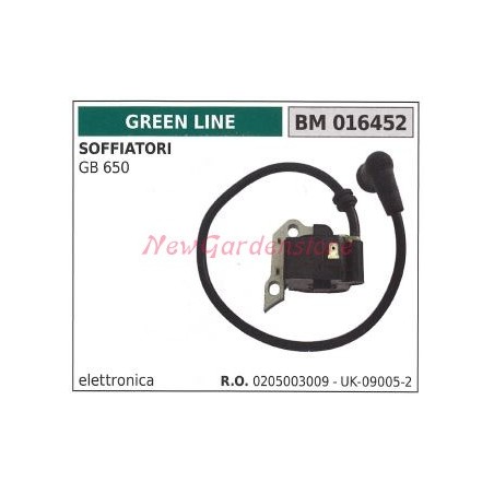 Bobinas de encendido GREEN LINE para soplantes gb650 016452 | Newgardenstore.eu