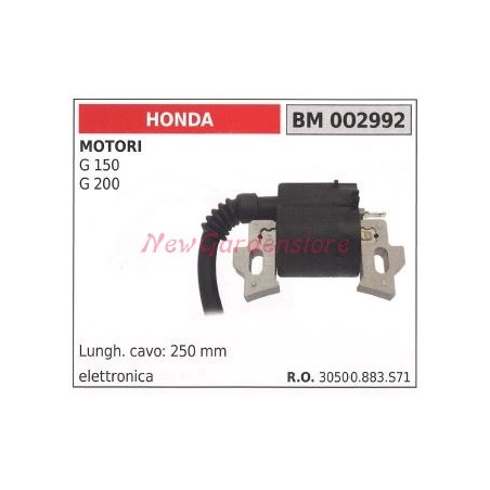 bobine accensione HONDA per motori G 150 200 002992 | Newgardenstore.eu