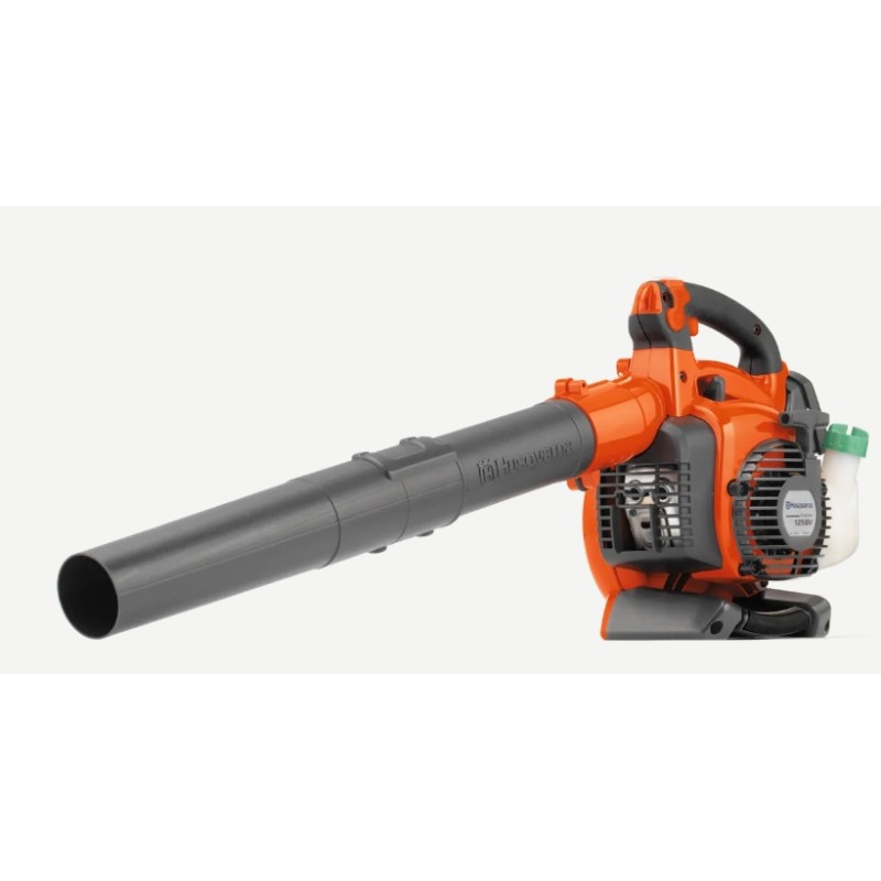 HUSQVARNA 125BVx 28cc petrol blower air speed 76 m/s