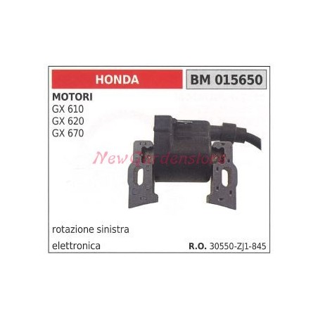 Bobina de encendido HONDA para motores GX610 620 670 giro electrónico a la izquierda 015650 | Newgardenstore.eu