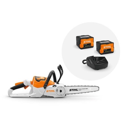 Motosierra sin cable STIHL MSA 60 C-B 36V con funda de barra de 30 cm y cadena