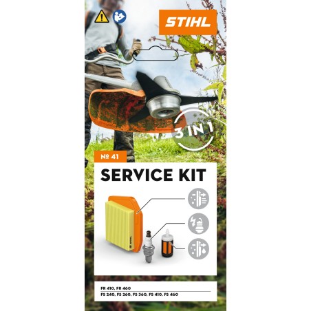 STIHL Service-Kit Nummer 41 für Motorsensen FR410 - FR460 - FS240 - FS260 | Newgardenstore.eu